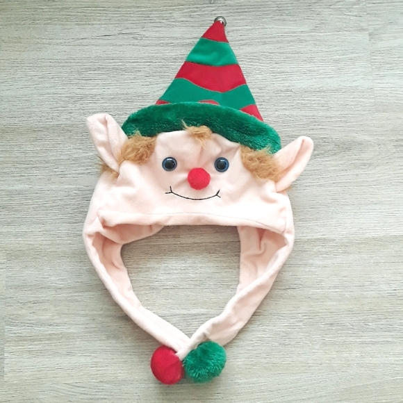 Critter Cap Plush Elf Character Ear Flap Winter Hat - Costume Hat - Picture 12 of 12